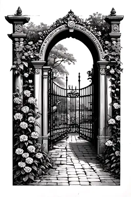 Garden Gate Opening