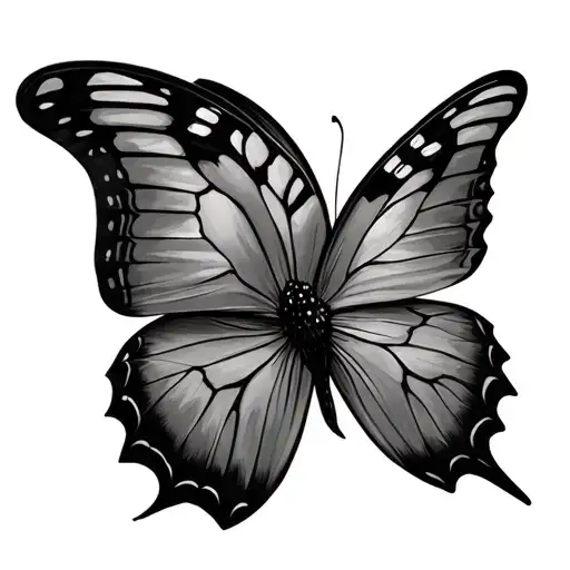 Butterfly And Cardinal