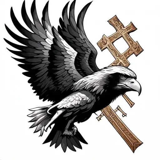 Eagle And Cross