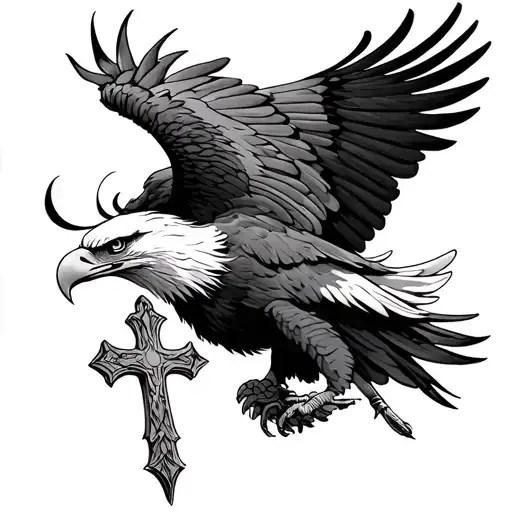 Eagle And Cross