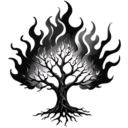 Tree Of Life On Fire