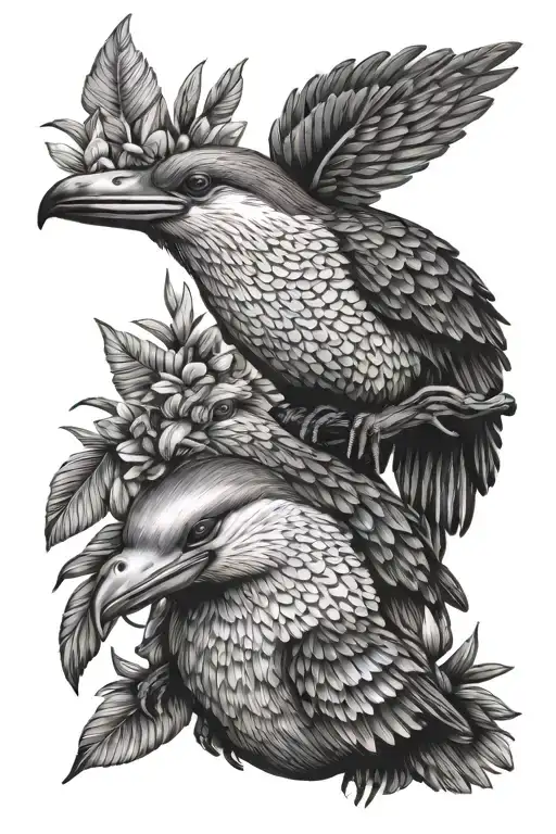 Platypus And Kookaburra