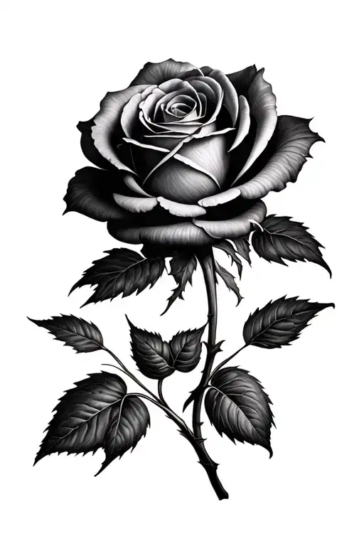 A Single Violet Rose