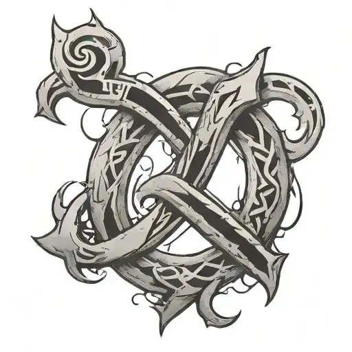 Self Love Rune Symbolizing Strength