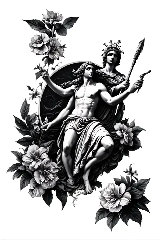 Greek Mythology Scene