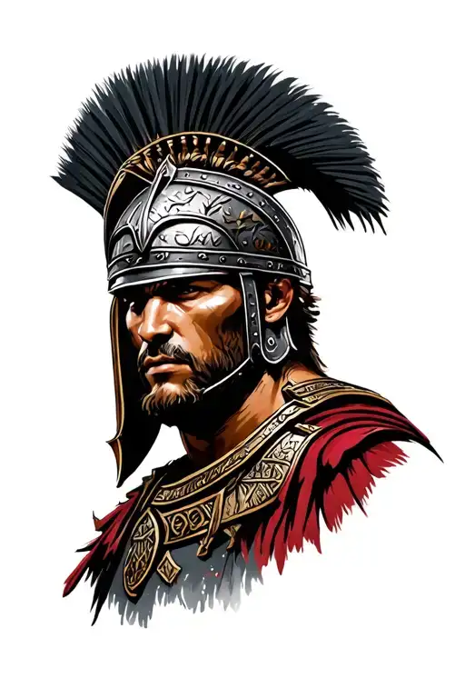 Spartacus Gladiator And Roman Legion
