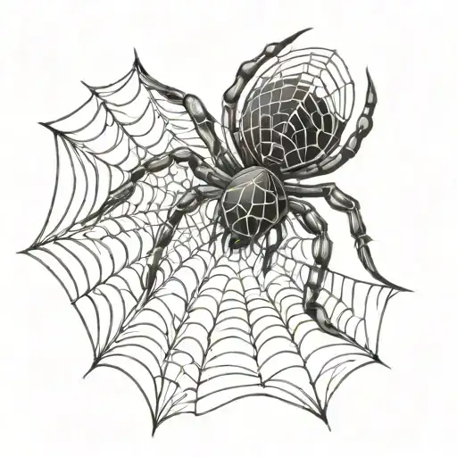 Spider Web Minimalistic