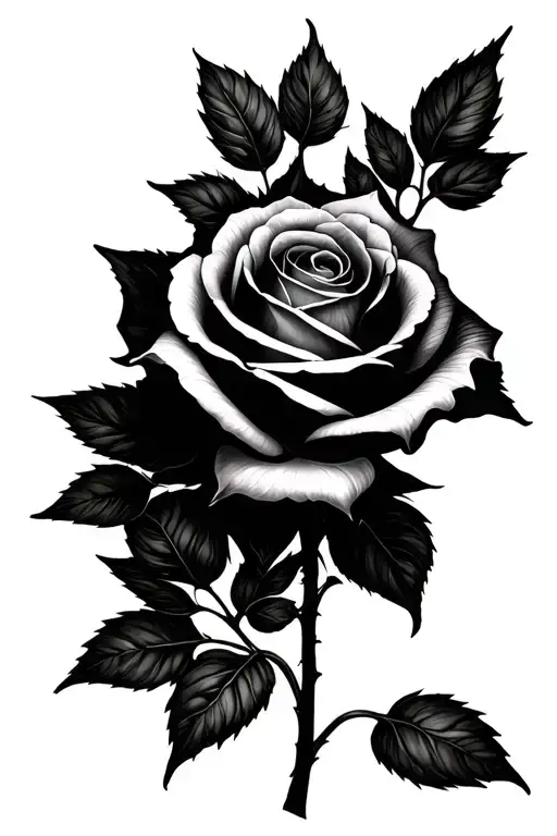 A Single Violet Rose