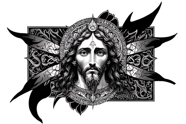 Christ Mandala Sleeve