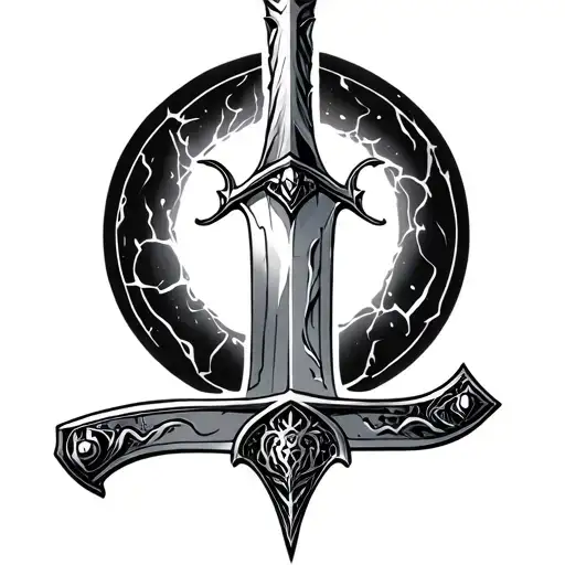 Still I Rise Tattoo Sword Going