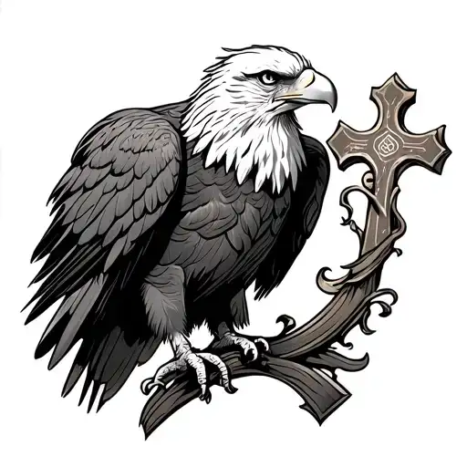 Eagle And Cross