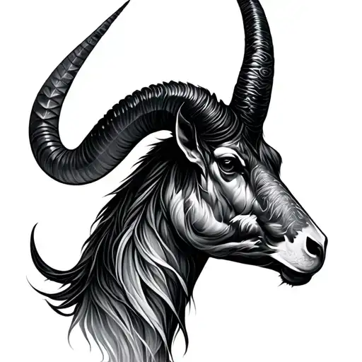 Simple Capricorn Tattoos Des