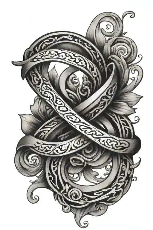 Daughters Infinity Symbol Birthdate