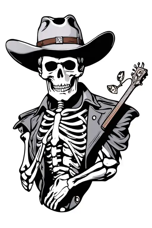 Skeleton Cowboy