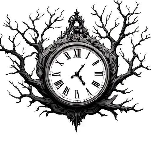 Clock And Tree Branch