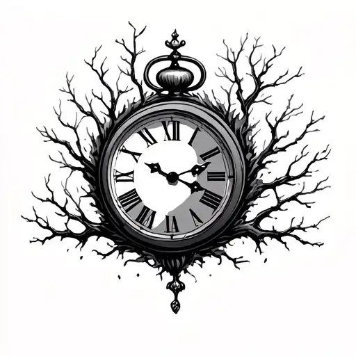 Clock And Tree Branch