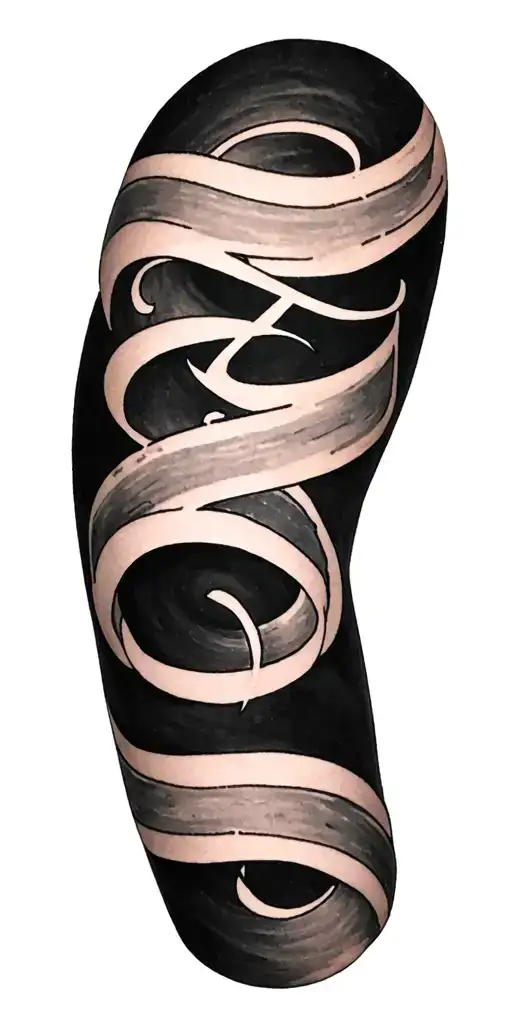 Name Tattoo Sleeve