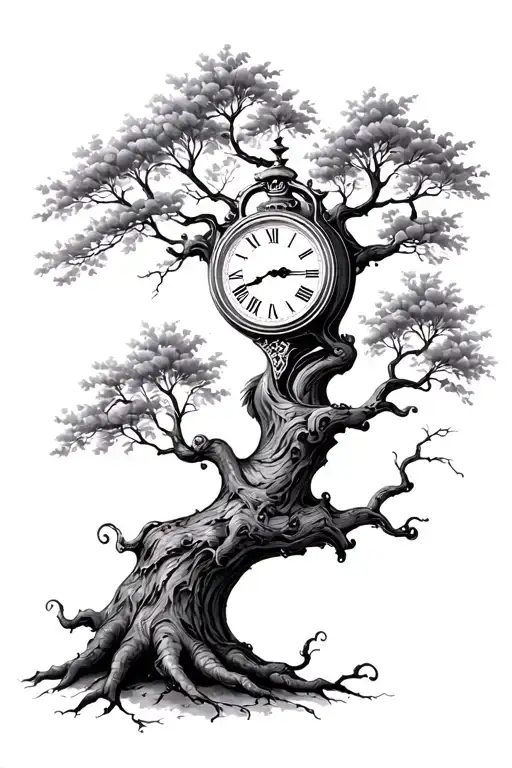 Clock And Tree