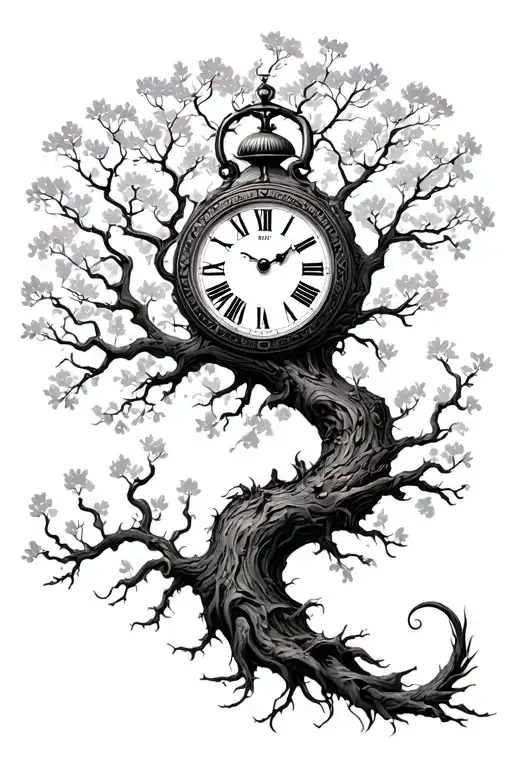 Clock And Tree