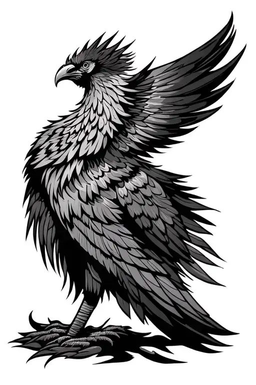 Aztec Phoenix Rising