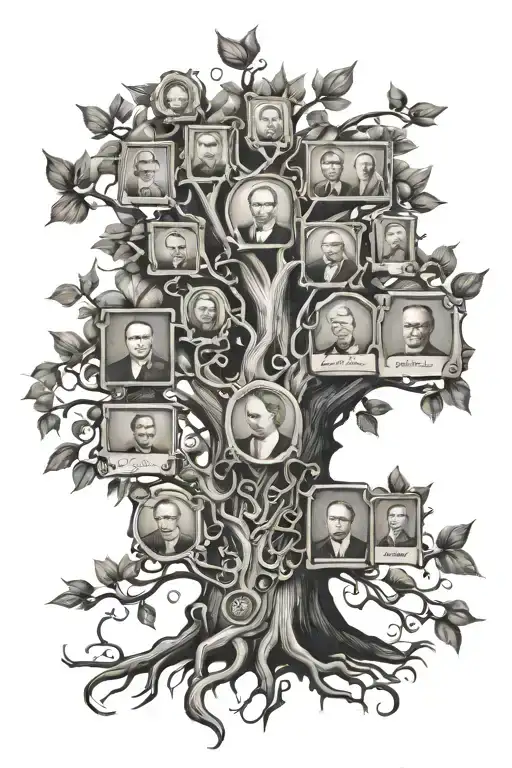 A Family Tree Where I Can Add My Family Members Name On Him