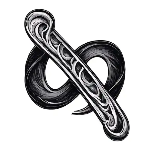 Infinity Sign With A And J