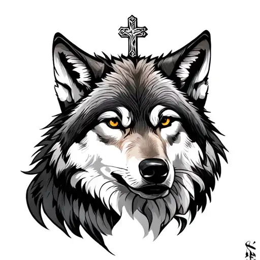 Wolf And Cross