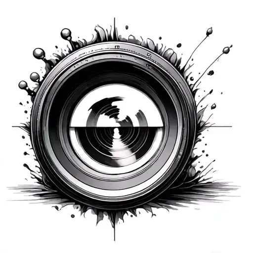 Hour Glass Camera Lens Morphing