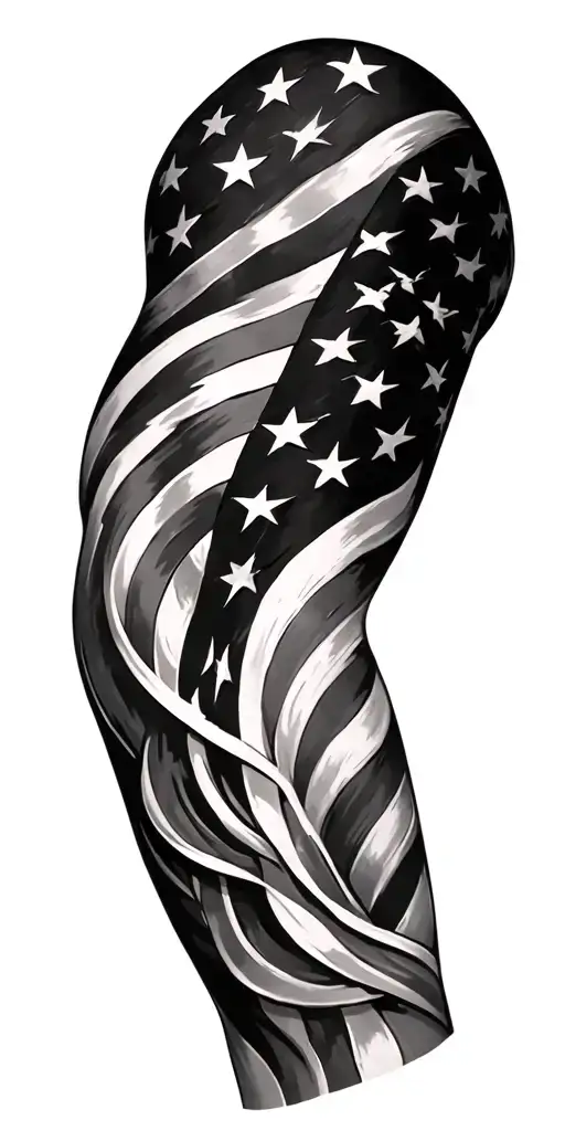 Patriotic Arm Sleeve