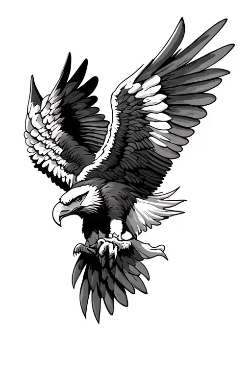 Eagle Wings Spread