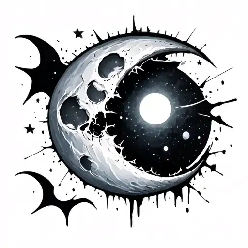 Half Moon Destroyed By Metoir