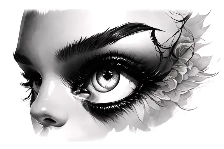 Sexual Realistic Woman Face