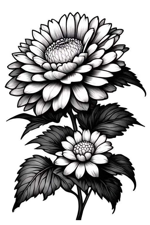 Chrysanthemum Flower Blooming