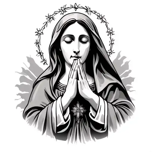 Virgin Mary Praying