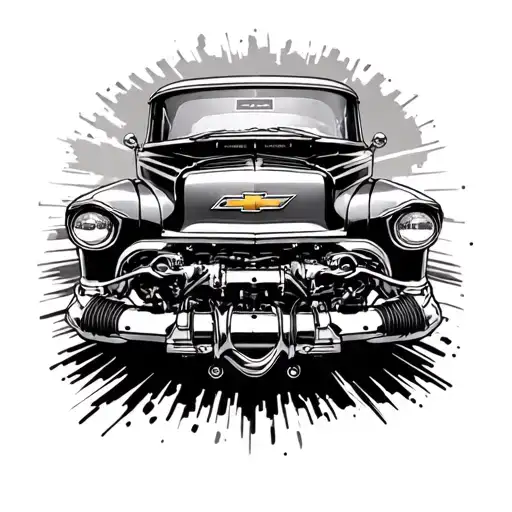 350 Chevy Motor V8 No Car