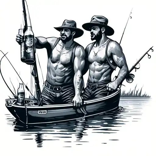 Fishing With Best Mate Drinking Beers