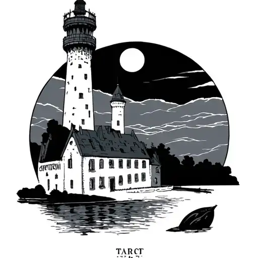Smeaton Tower Tarot Card