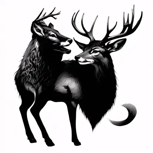 Stag And Vixen