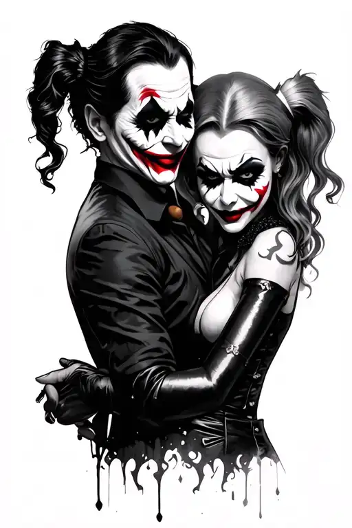 Joker Harley Quinn Holding