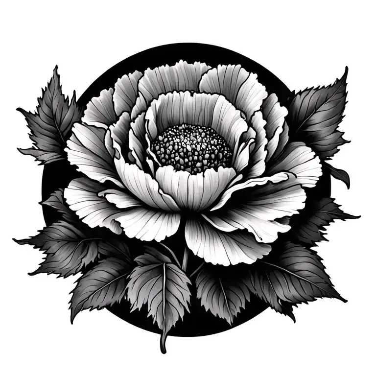 Carnation And Sun Rising