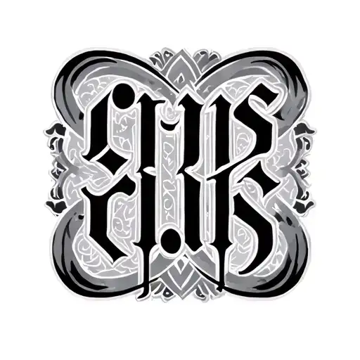 Two Word Ambigram Generator