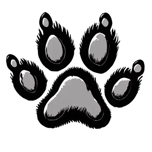 Picses Dog Paw Print Alison