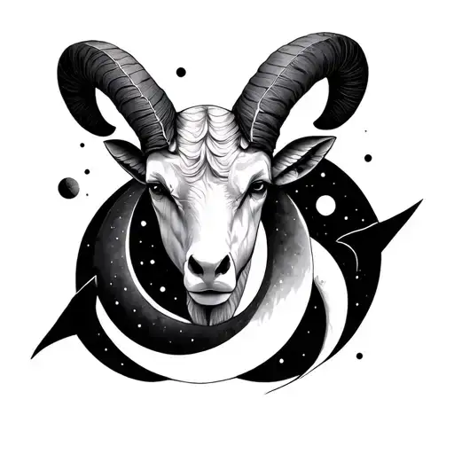 Aries Sign Intertwined With Moon Phases