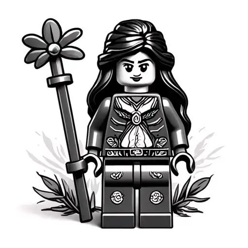 Lego Latin Girl