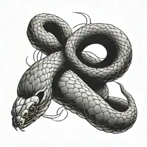 Snake Coiled