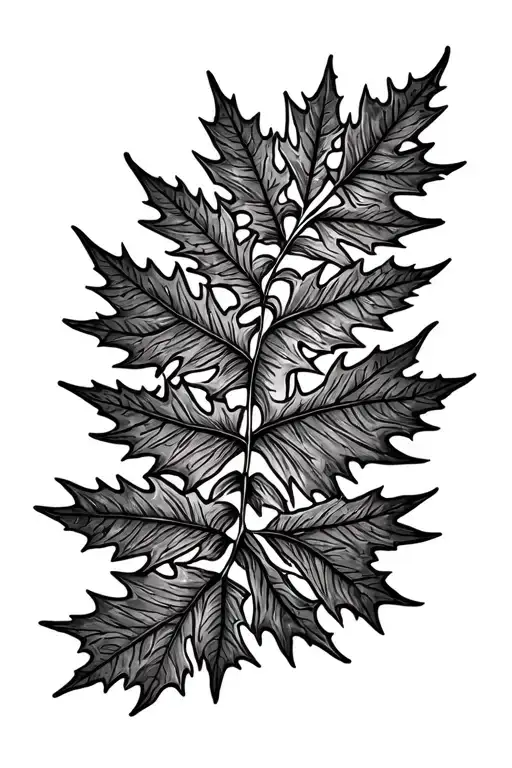 Cedar Leaf Forearm Sleeve