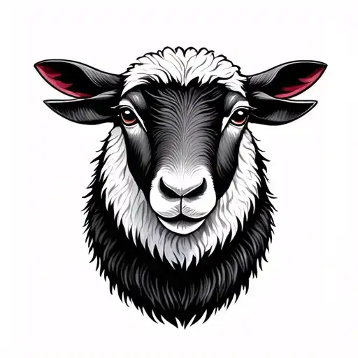 Black Sheep Face