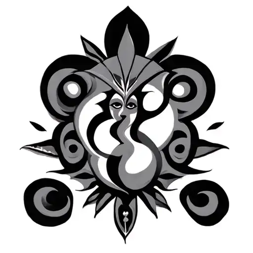 Umbanda Symbol Orixas Combined