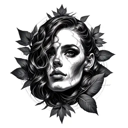 Fine Line Galiola Tattoo Design