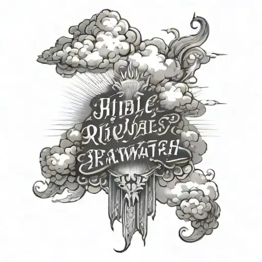 Bible Verse With Clouds